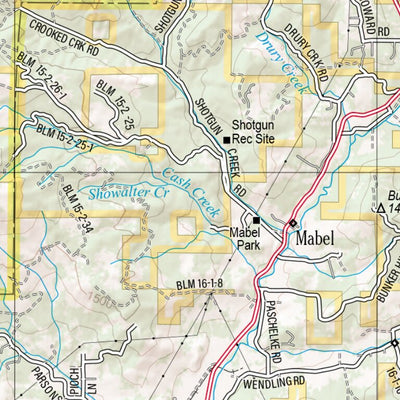 Oregon Atlas & Gazetteer Page 40 Preview 2