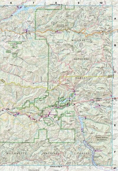 Oregon Atlas & Gazetteer Page 41 Preview 1