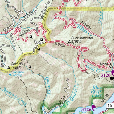 Oregon Atlas & Gazetteer Page 41 Preview 2