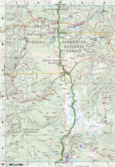 Oregon Atlas & Gazetteer Page 42 Preview 1