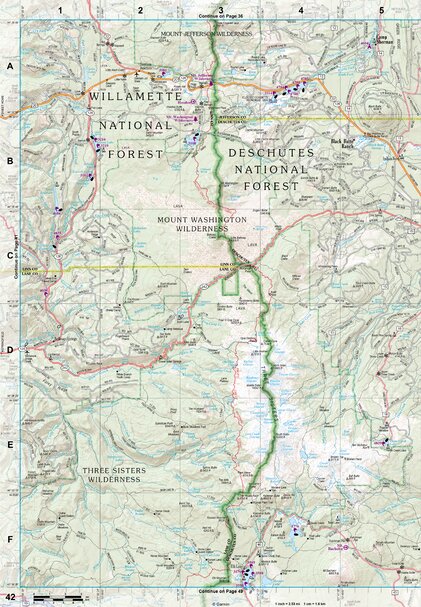 Oregon Atlas & Gazetteer Page 42 Preview 1