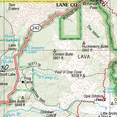 Oregon Atlas & Gazetteer Page 42 Preview 2