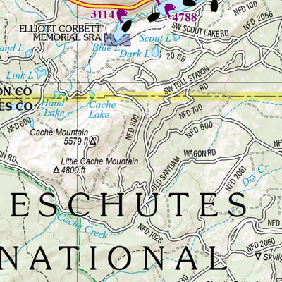 Oregon Atlas & Gazetteer Page 42 Preview 3