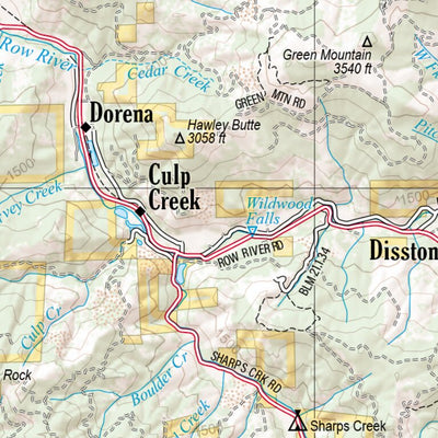 Oregon Atlas & Gazetteer Page 47 Preview 2