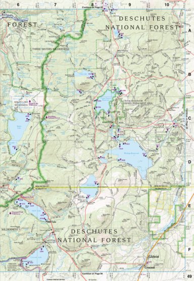 Garmin Oregon Atlas & Gazetteer Page 49 digital map