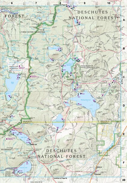 Oregon Atlas & Gazetteer Page 49 Preview 1