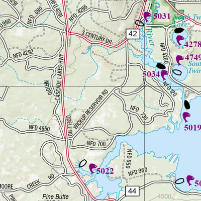 Oregon Atlas & Gazetteer Page 49 Preview 2