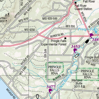 Oregon Atlas & Gazetteer Page 49 Preview 3