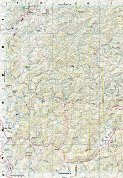 Oregon Atlas & Gazetteer Page 52 Preview 1
