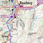 Oregon Atlas & Gazetteer Page 53 Preview 2