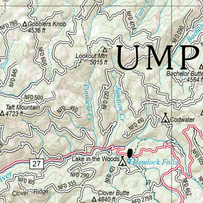 Oregon Atlas & Gazetteer Page 54 Preview 3