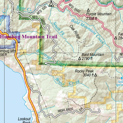Oregon Atlas & Gazetteer Page 58 Preview 2