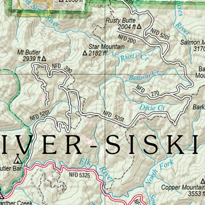 Oregon Atlas & Gazetteer Page 58 Preview 3