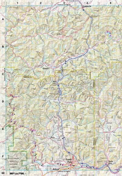 Oregon Atlas & Gazetteer Page 60 Preview 1