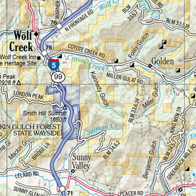 Oregon Atlas & Gazetteer Page 60 Preview 2