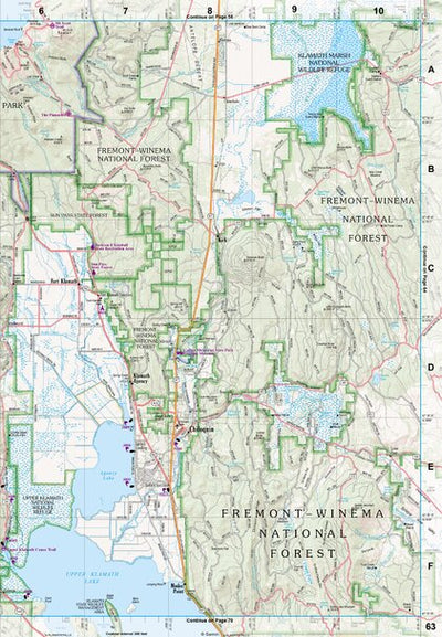 Oregon Atlas & Gazetteer Page 63 Preview 1