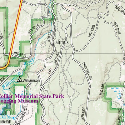 Oregon Atlas & Gazetteer Page 63 Preview 2