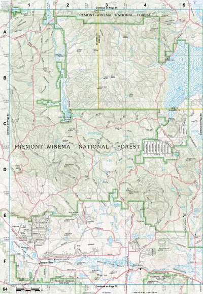 Oregon Atlas & Gazetteer Page 64 Preview 1
