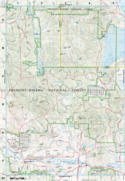Oregon Atlas & Gazetteer Page 64 Preview 1