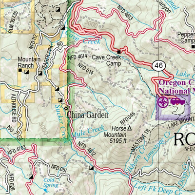 Oregon Atlas & Gazetteer Page 67 Preview 3