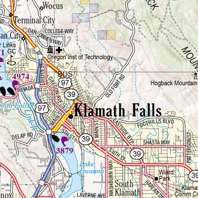 Oregon Atlas & Gazetteer Page 70 Preview 3