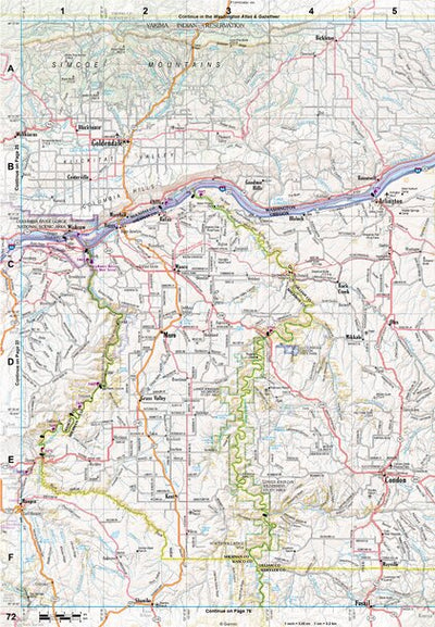 Oregon Atlas & Gazetteer Page 72 Preview 1