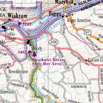 Oregon Atlas & Gazetteer Page 72 Preview 3