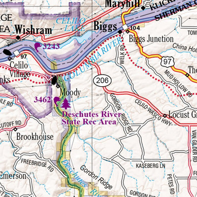 Oregon Atlas & Gazetteer Page 72 Preview 3