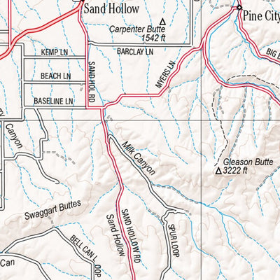 Oregon Atlas & Gazetteer Page 73 Preview 2