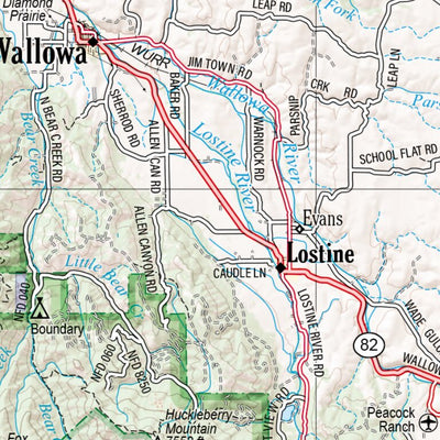 Oregon Atlas & Gazetteer Page 75 Preview 2