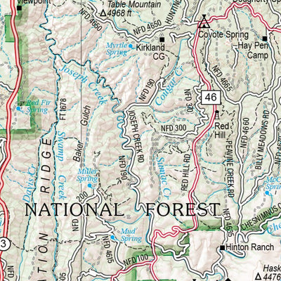 Oregon Atlas & Gazetteer Page 75 Preview 3