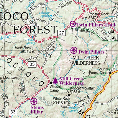 Oregon Atlas & Gazetteer Page 76 Preview 2