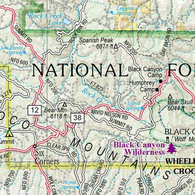 Oregon Atlas & Gazetteer Page 77 Preview 3