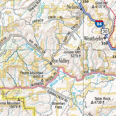 Oregon Atlas & Gazetteer Page 79 Preview 2