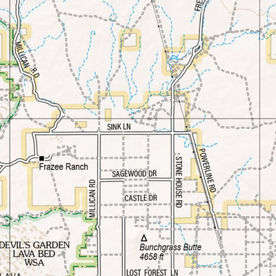 Oregon Atlas & Gazetteer Page 80 Preview 2