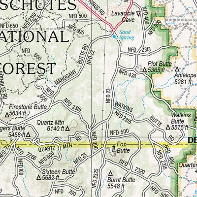 Oregon Atlas & Gazetteer Page 80 Preview 3