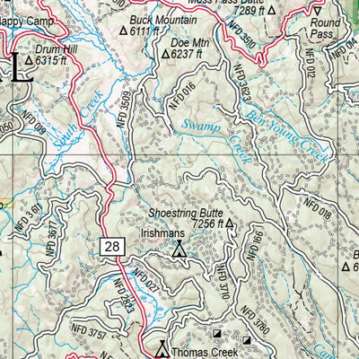 Oregon Atlas & Gazetteer Page 84 Preview 2