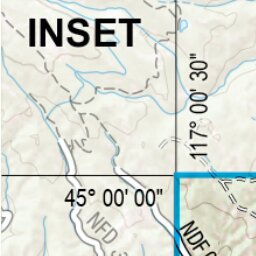 Oregon Atlas & Gazetteer Page 88 Inset Preview 3
