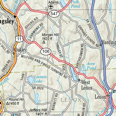 Garmin Pennsylvania Atlas & Gazetteer Page 29 digital map