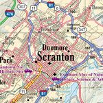 Garmin Pennsylvania Atlas & Gazetteer Page 43 digital map