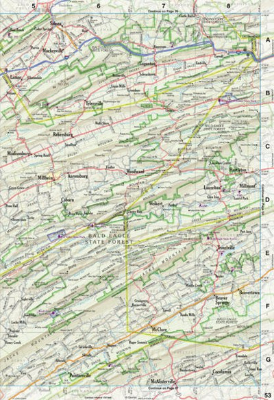 Garmin Pennsylvania Atlas & Gazetteer Page 53 bundle exclusive
