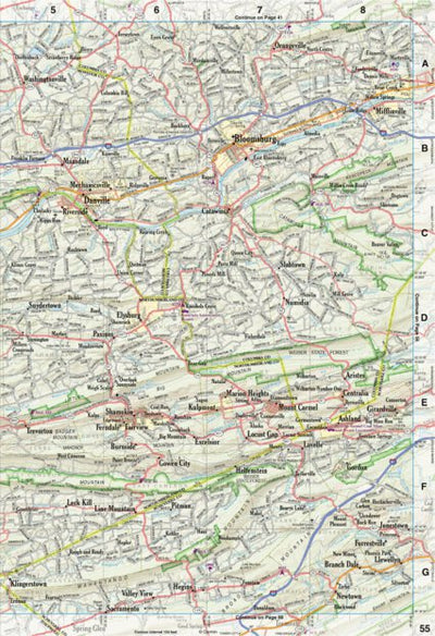 Garmin Pennsylvania Atlas & Gazetteer Page 55 bundle exclusive