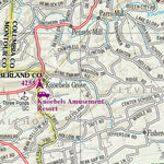Garmin Pennsylvania Atlas & Gazetteer Page 55 digital map