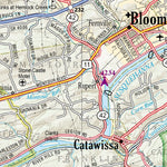 Garmin Pennsylvania Atlas & Gazetteer Page 55 digital map