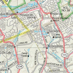 Garmin Pennsylvania Atlas & Gazetteer Page 57 digital map