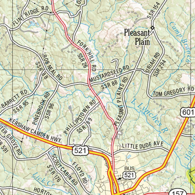 Garmin South Carolina Atlas & Gazetteer Page 26 digital map