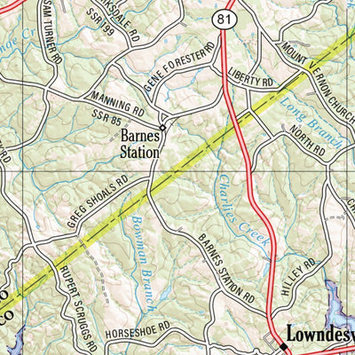 Garmin South Carolina Atlas & Gazetteer Page 30 digital map