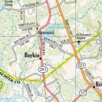 Garmin South Carolina Atlas & Gazetteer Page 35 digital map