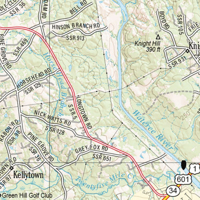 Garmin South Carolina Atlas & Gazetteer Page 35 digital map