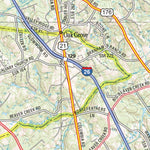 Garmin South Carolina Atlas & Gazetteer Page 43 digital map